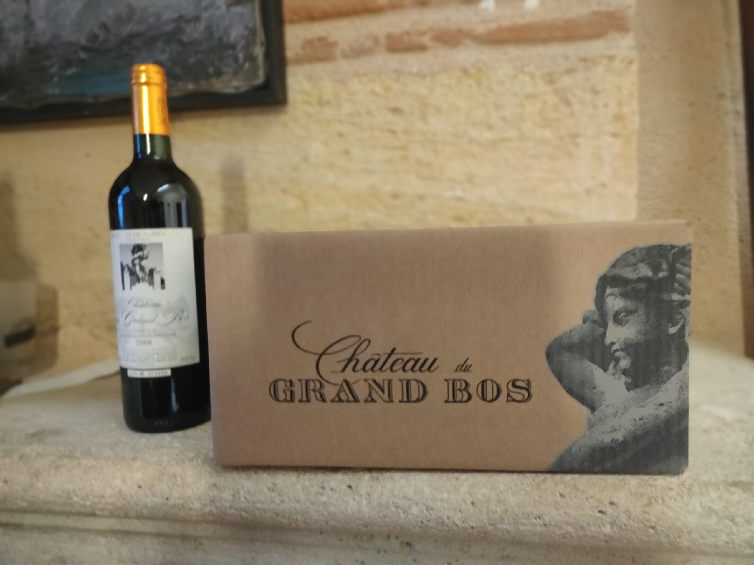 Carton de 6 bouteilles - Chateau du Grand Bos - Graves rouge 2008